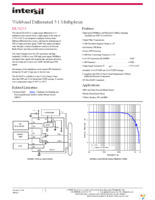 ISL54233IRUZ-T7A Page 1