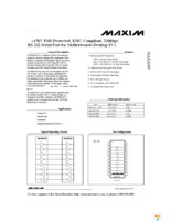 MAX3185CWP+ Page 1
