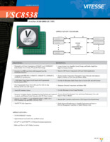 VSC8538XHJ Page 1