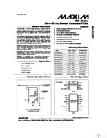 MAX281BCPA+ Page 1