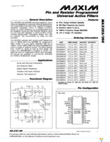 MAX265BCWI+T Page 1