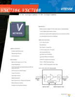 VSC7108XVP-01 Page 1