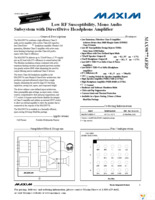 MAX9877AERP+T Page 1