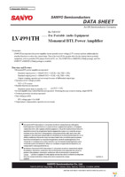 LV4991TH-TLM-E Page 1
