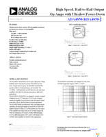 ADA4850-1YCPZ-RL7 Page 1
