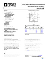 AD8231TCPZ-EP-R7 Page 1