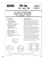OPA2244PAG4 Page 1