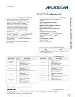 MAX9591ETU+ Page 1