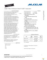 MAX4397DACTM+T Page 1