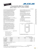 MAX9135GHJ+T Page 1