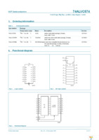 74ALVC574PW,118 Page 2