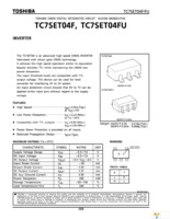TC7SET04F(TE85L,JF Page 1