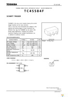 TC4S584F,LF Page 1