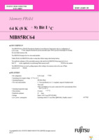 MB85RC64PNF-G-JNE1 Page 1