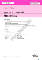 MB85RS128APNF-G-JNE1 Page 1