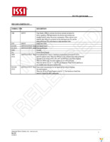 IS25LQ040-JBLE-TR Page 3