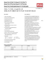 IS61NLF51236-7.5TQLI-TR Page 1