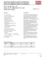 IS61NLF102436A-7.5TQLI Page 1