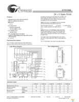 CY7C128A-15PC Page 1