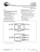 CY7C0430BV-100BGC Page 1