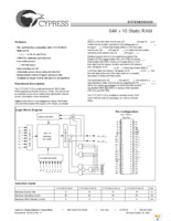 CY7C1021CV33-10VC Page 1