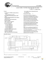 CY7C1351F-100AC Page 1