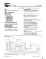 CY7C1347F-100AC Page 1