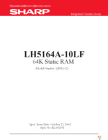 LH5164A-10LF Page 1