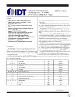 IDT71V546S100PFI8 Page 1