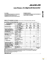 ICL7136CPL+ Page 3