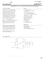AAT3157ITP-T1 Page 1