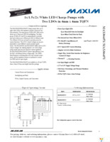 MAX8645XETI+T Page 1