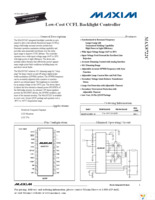 MAX8722CEEG+T Page 1