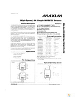 MAX4420ESA+ Page 1