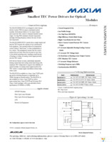 MAX8521ETP+T Page 1