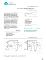 MAX6070BAUT41+T Page 1