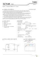 XC9140A501MR-G Page 1
