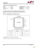 TS3310ITD1022T Page 2
