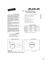 MAX662ACPA+ Page 1
