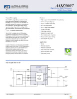 AOZ5007QI Page 1