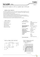 XC6209B182DR-G Page 1