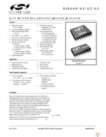 SI8660BD-B-IS Page 1