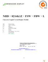 NHD-0216K1Z-FSW-FBW-L Page 1