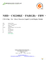 NHD-C0220BIZ-FS(RGB)-FBW-3VM Page 1