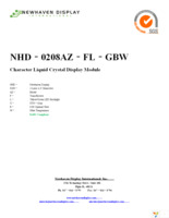 NHD-0208AZ-FL-GBW Page 1