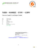 NHD-0108HZ-FSW-GBW Page 1