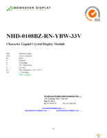 NHD-0108BZ-RN-YBW-33V Page 1