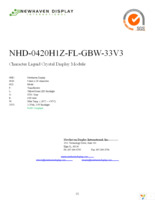 NHD-0420H1Z-FL-GBW-33V3 Page 1