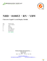 NHD-0108FZ-RN-YBW Page 1