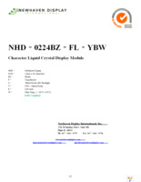 NHD-0224BZ-FL-YBW Page 1
